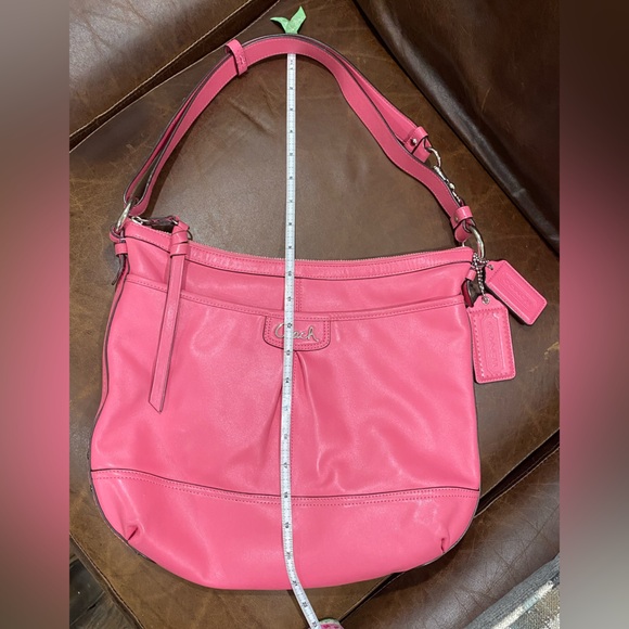 🎄NWOT Coach Park Shoulder Bag Convertible Crossbody Barbie Pink - Picture 13 of 16